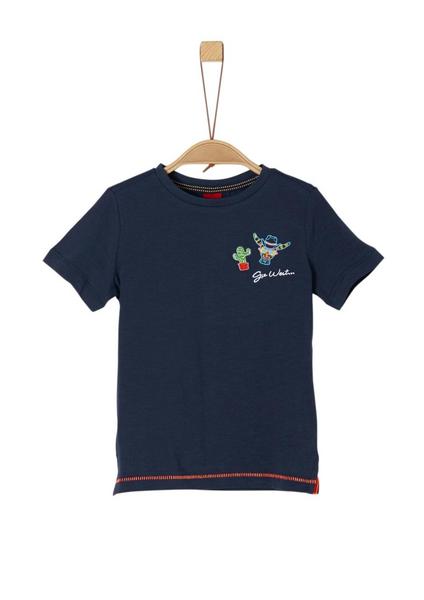 T-SHIRT KURZARM - 5874/dark blue