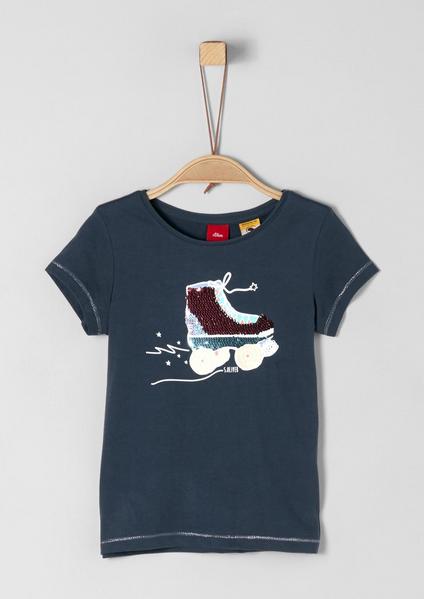 T-SHIRT KURZARM - 5834/dark blue