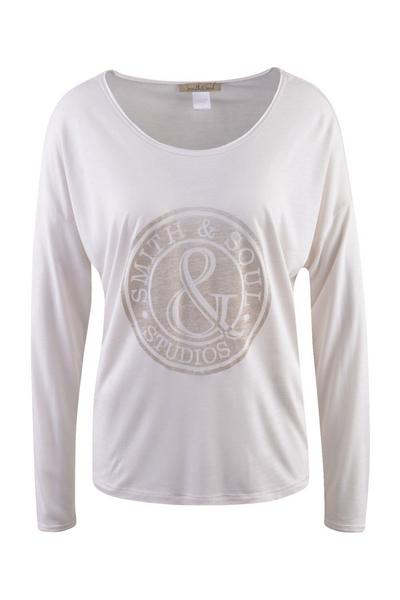 Longsleeve Emblem Print