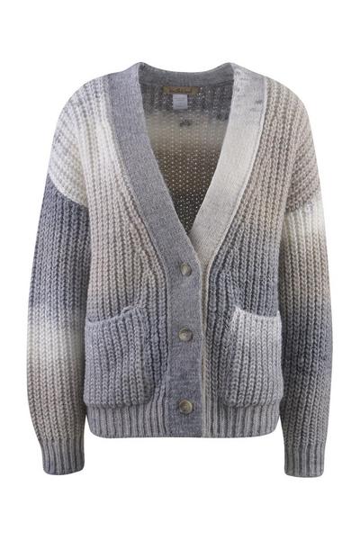 Grandpa Cardigan with gradient