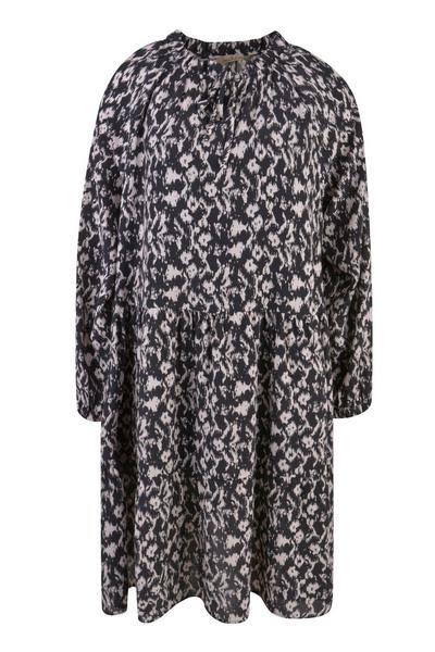 Short Ruffel Neck Dress