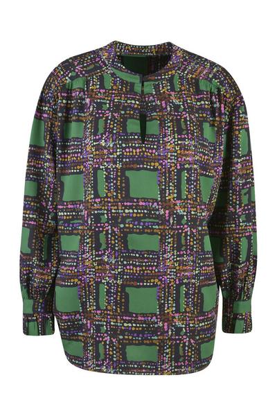 Blouse with gathering