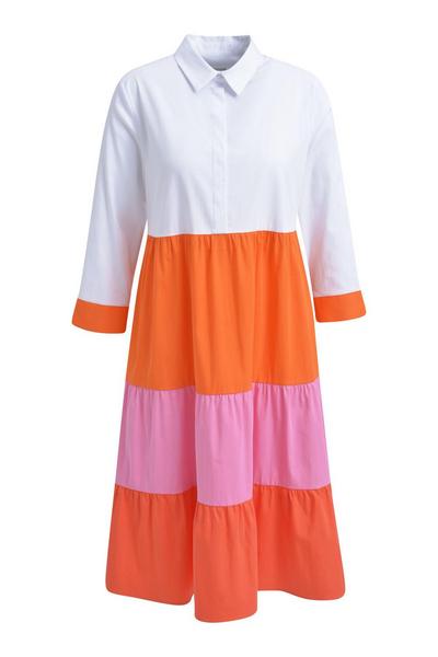 Da.Kleider kurz - 300/orange