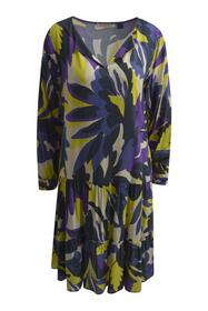 Short v-Neck Volant Dress