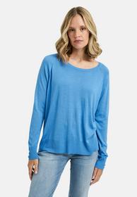 Pullover with roundneck and raglan 1/1 sleeves