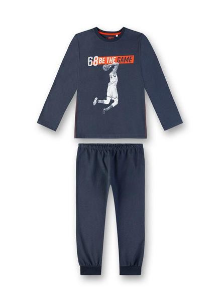 Pyjama long - 5337/slate blue