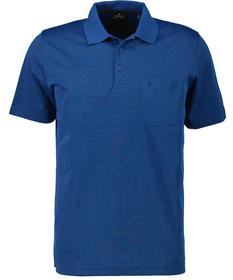 RAGMAN Softknit-Polo fein gestreift