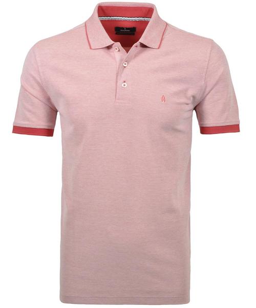 Polo button bicolour - 606/koralle