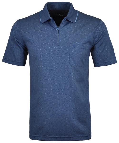 Polo zip dot - 070/MARINE