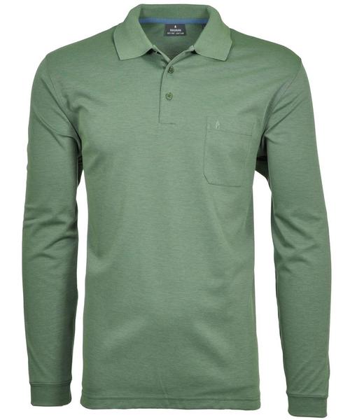 RAGMAN Softknit-Polo langarm