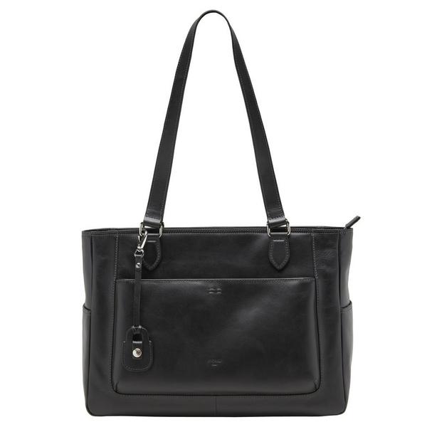 Damenshopper Leder - KAMILIA/SCHWARZ