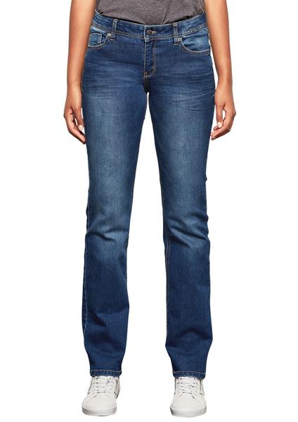 STRAIGHT LEG - 57Z6/blue denim, heavy stone w