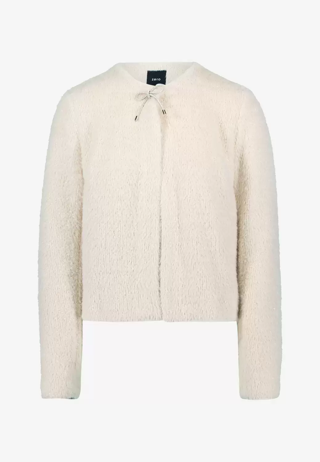 Strickjacke mit Schleife