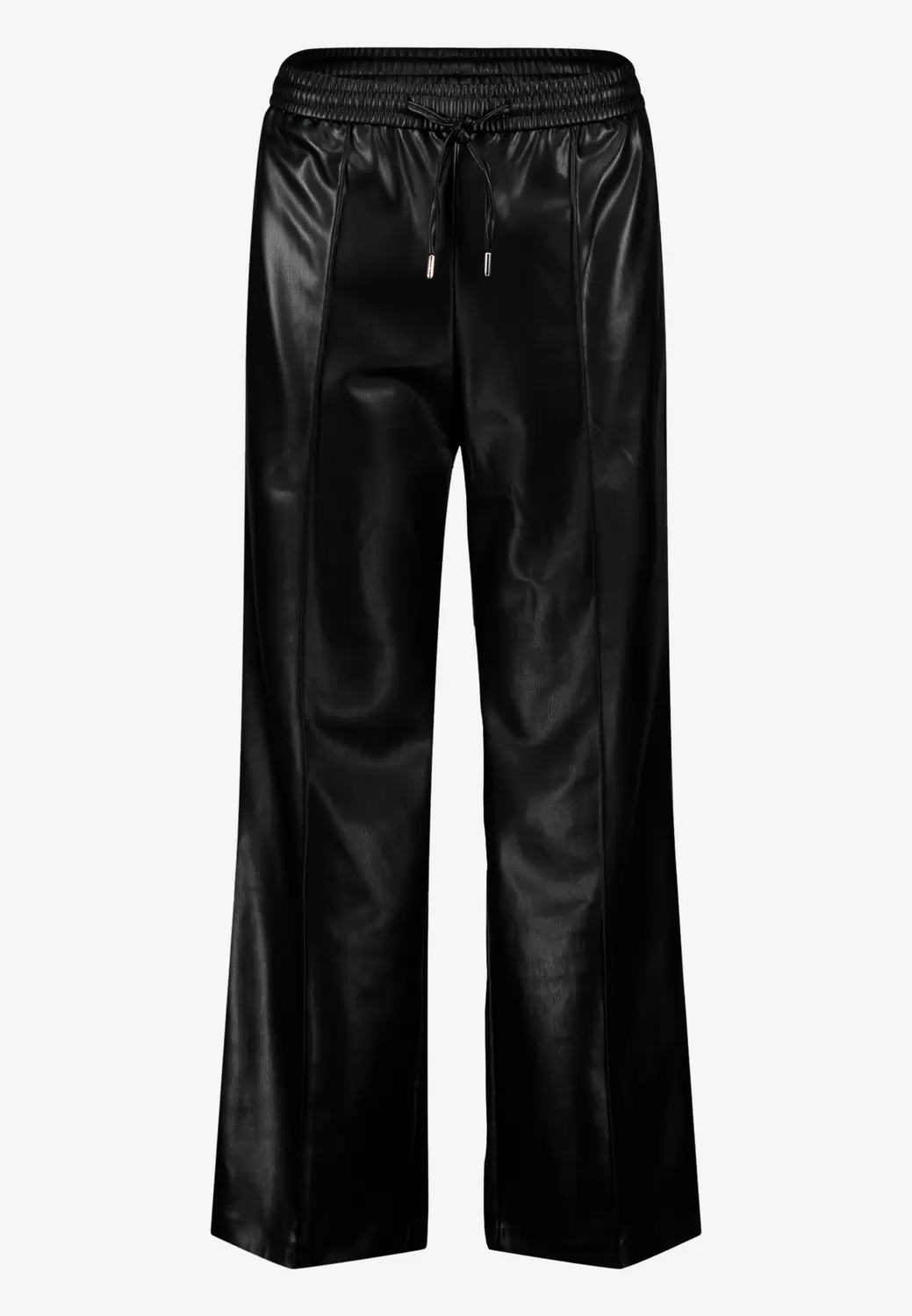 Hose in Lederoptik weites Bein 30 Inch