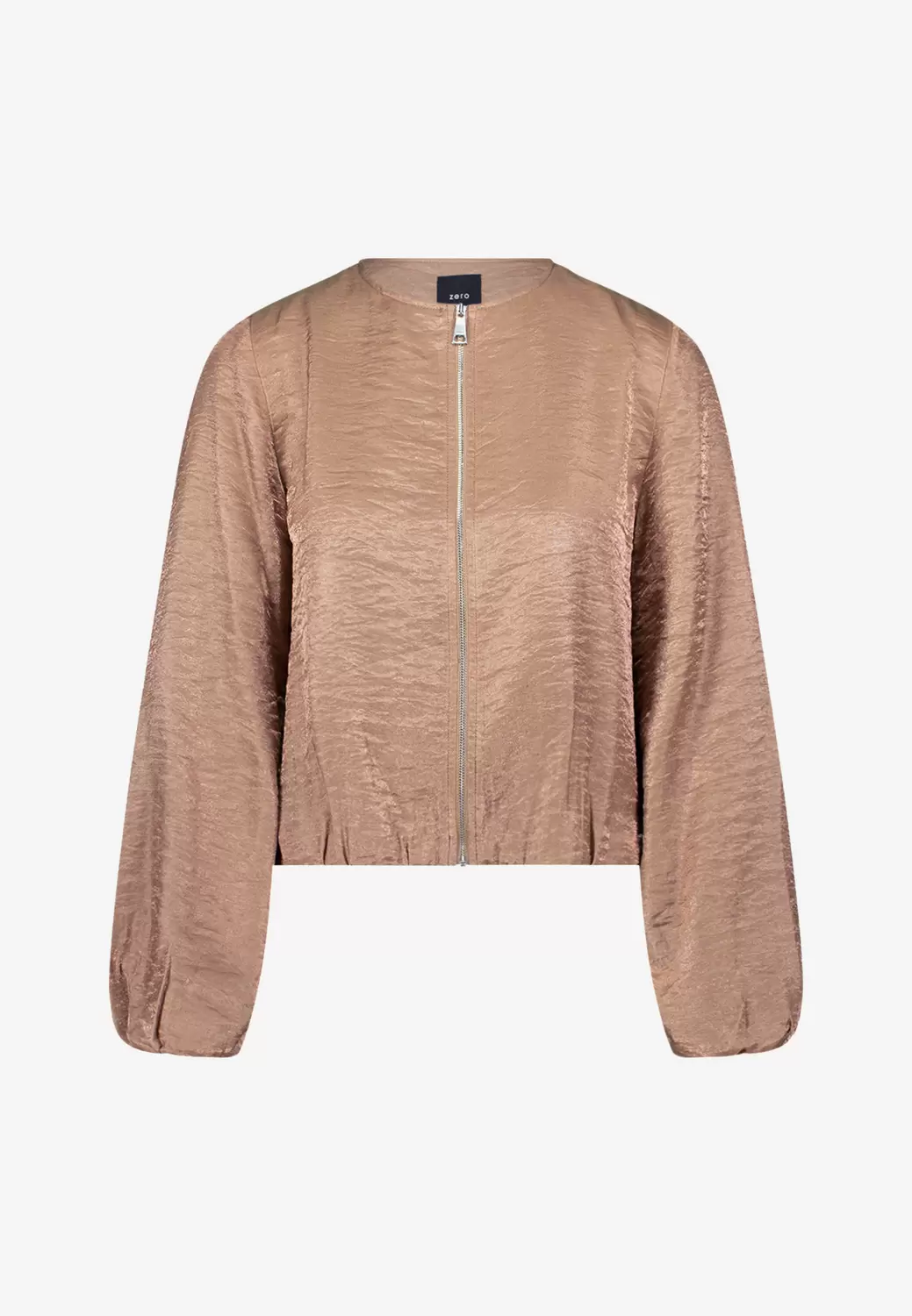 Jacke mit Knittereffekt