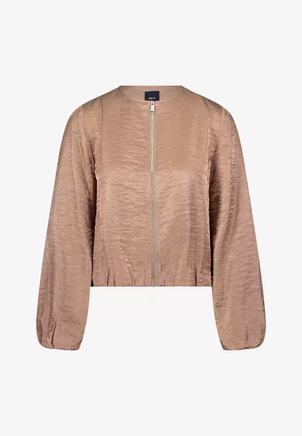 Jacke mit Knittereffekt