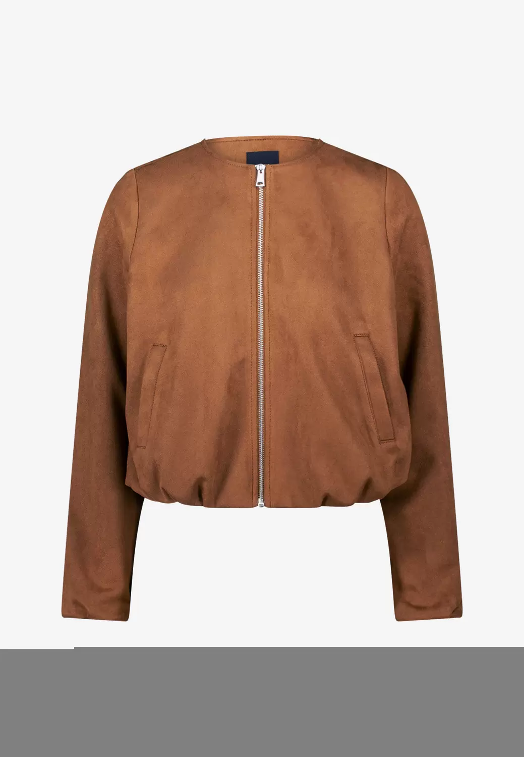 Blazerjacke mit Reißverschluss