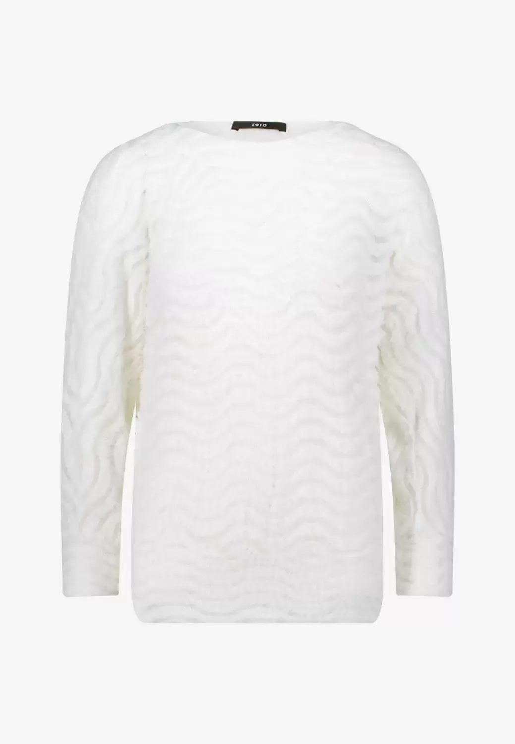 Sweatshirt mit Wellenmuster