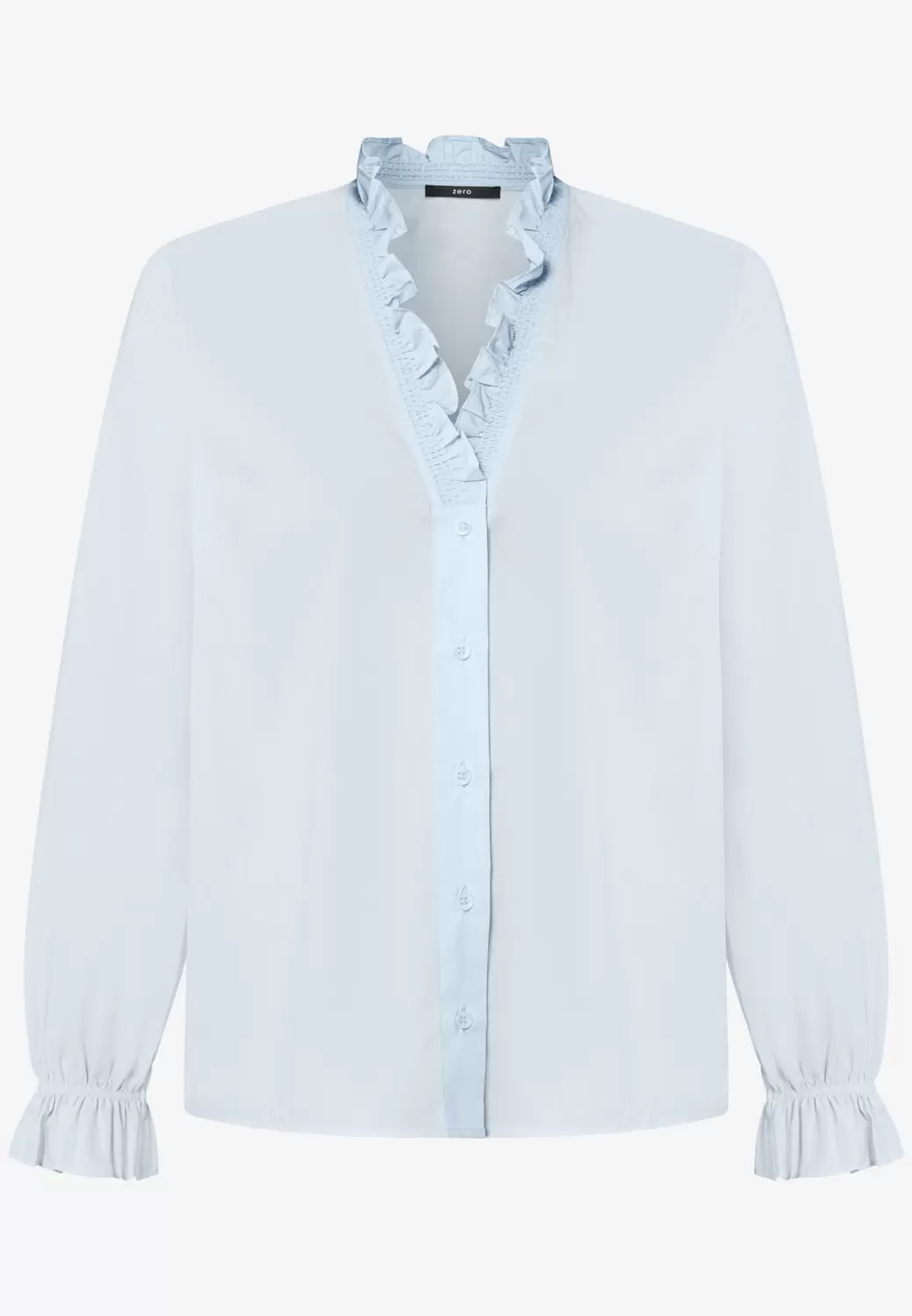 Bluse mit Rüschen
