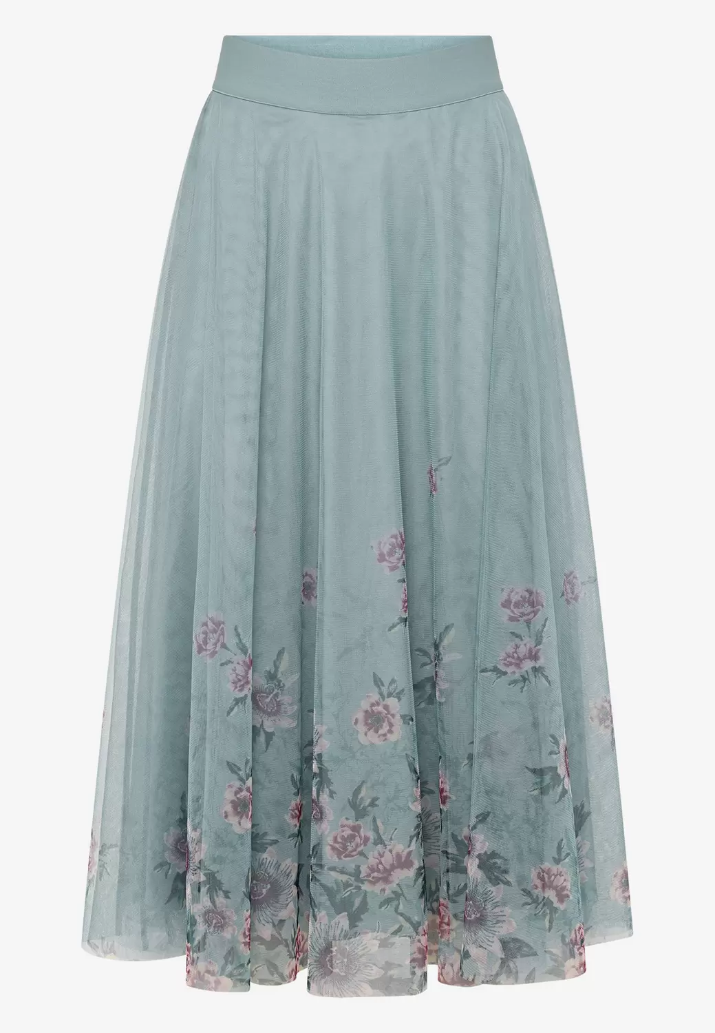 Tüllrock  mit Blumen