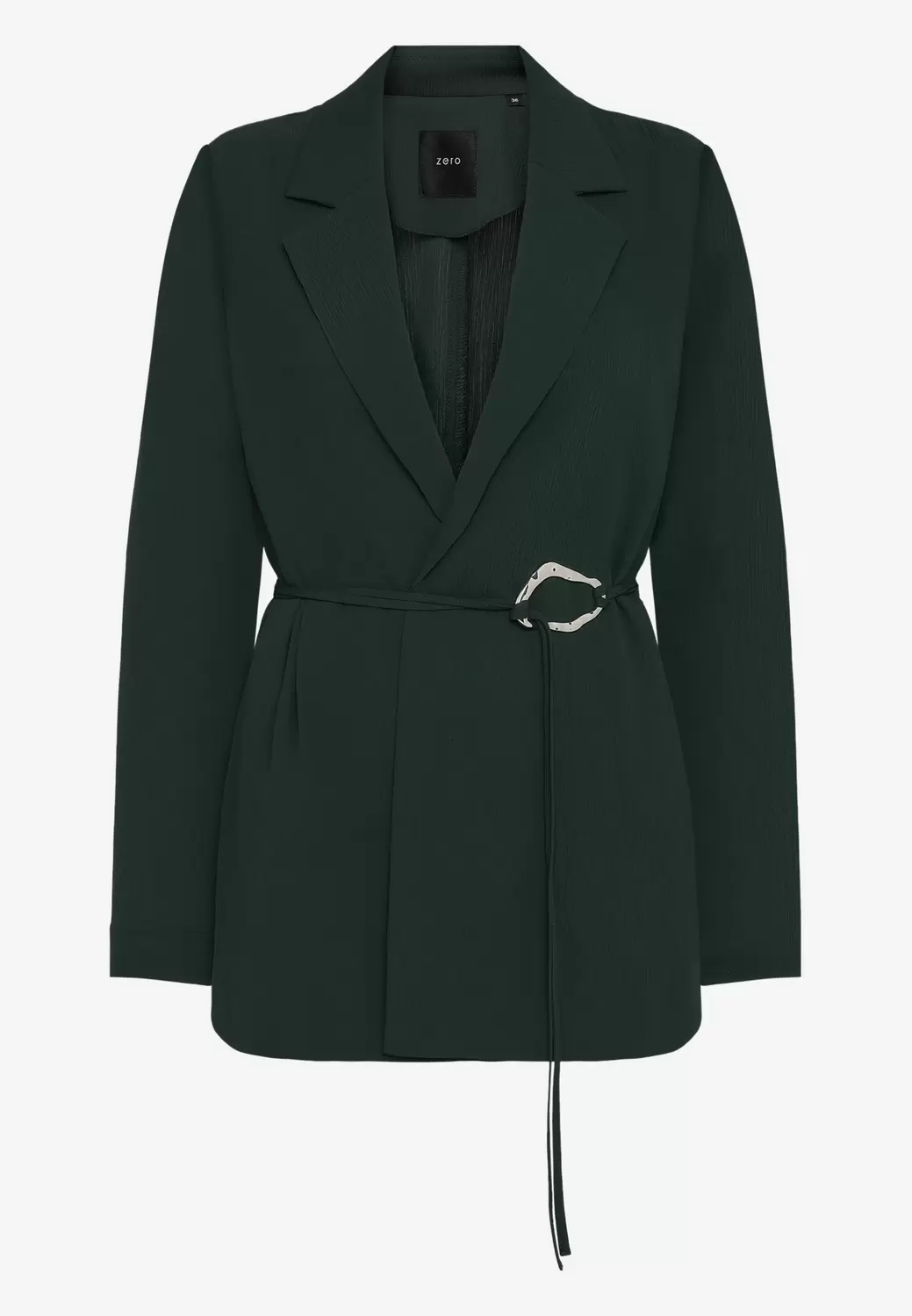 Longblazer  strukturiert mit Bindedetail