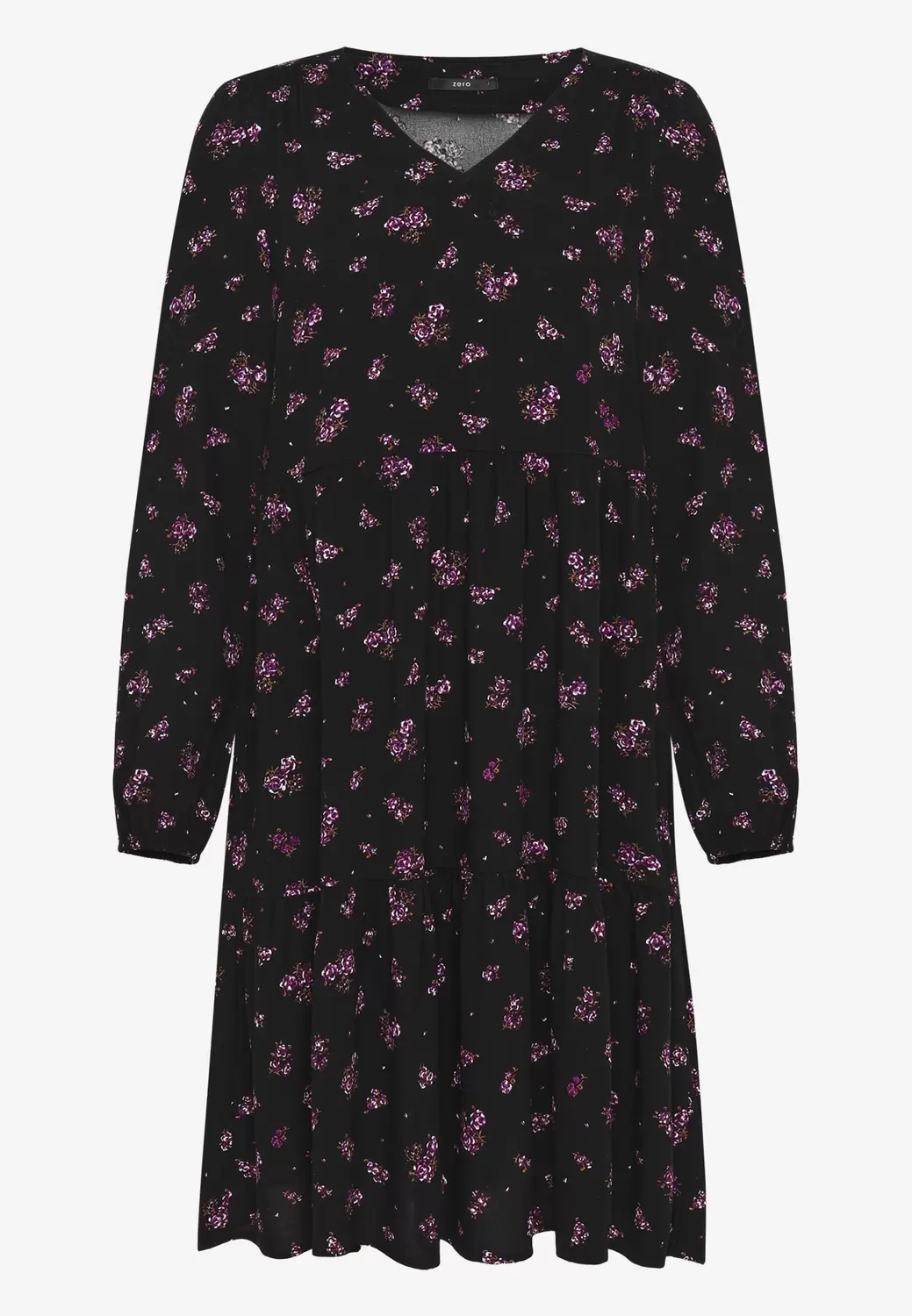 Blusenkleid mit Blumen