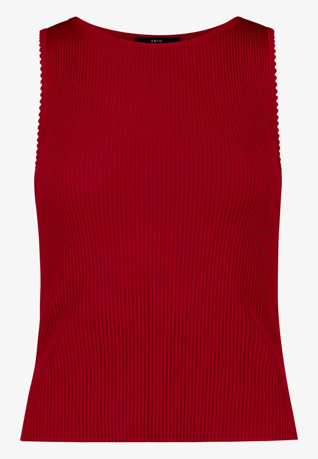 Stricktop mit U-Boot Ausschnitt