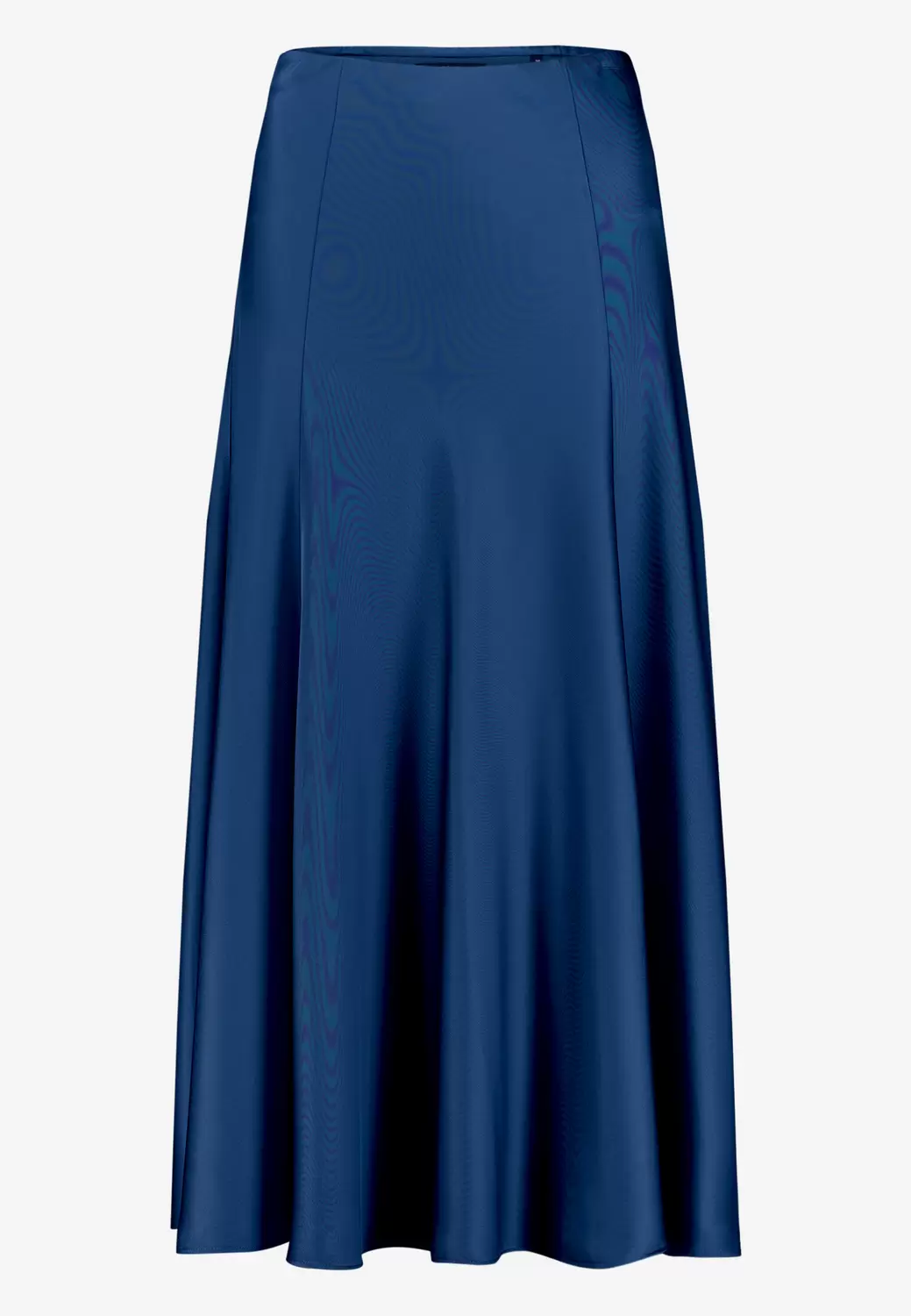 Satinrock Maxi mit Gummibund