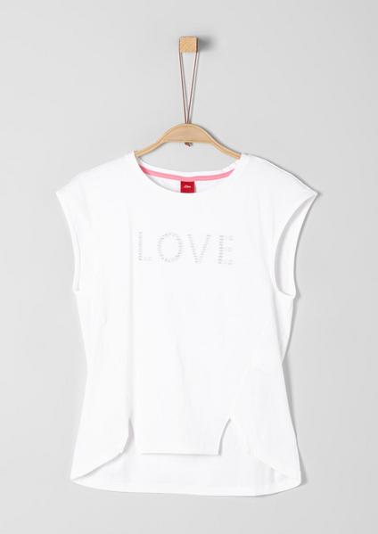 T-SHIRT KURZARM - 0100/white