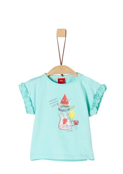 T-SHIRT KURZARM - 6117/mint