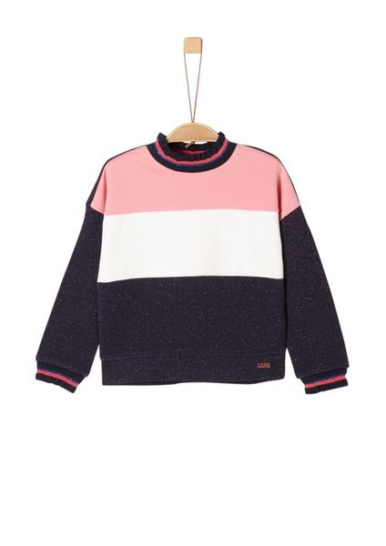 SWEATSHIRT LANGARM - 59W4/dark blue melange