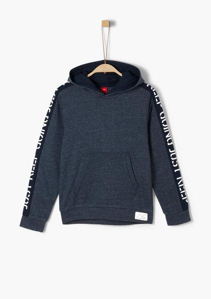 SWEATSHIRT LANGARM - 59W5/dark blue melange