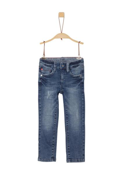 HOSE - 56Z2/blue denim stretch