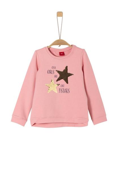 Sweatshirt langarm - 4273/light pink
