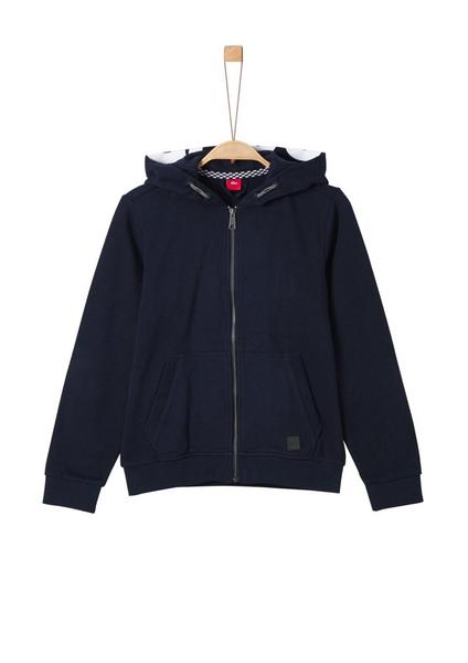SWEATSHIRT-JACKE - 5952/dark blue
