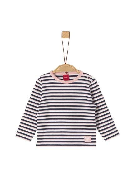 T-Shirt langarm - 42G0/salmon str