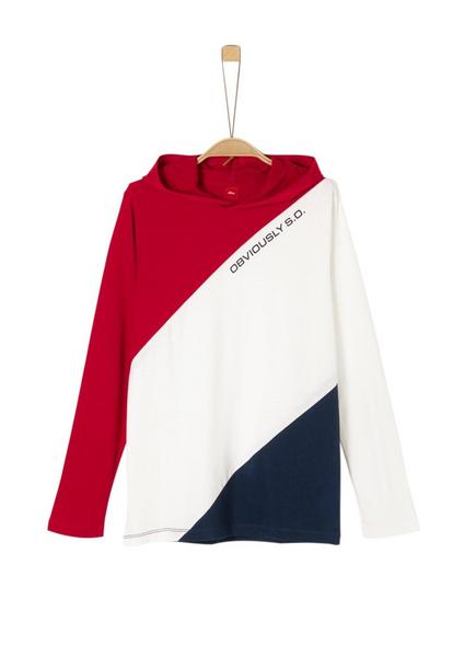 T-SHIRT LANGARM - 3188/red