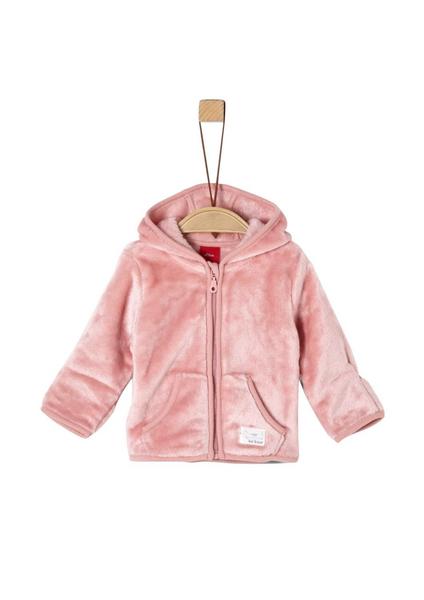 JA SWEAT-SHIRT-JACKE - 4257/dusty pink