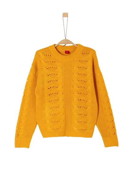 PULLOVER LANGARM - 1438/yellow