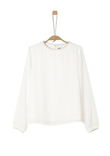 Bluse langarm - 0210/ecru