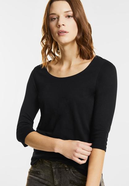 Schmales Basic Shirt Pania