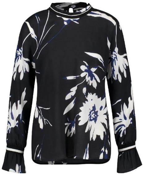 TUNIKA / LONGBLUSE BASIC FIT - 01151/SCHWARZ-BLAU-