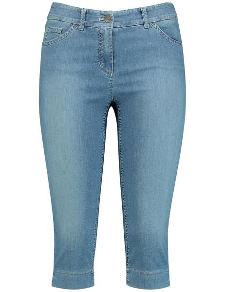 HOSE JEANS VERKUERZT BEST4ME CAPRI - 846002/BLAU M