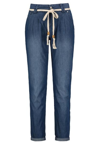 DOB Hose, loose fit, Doppelbund mit - 19300/Middle