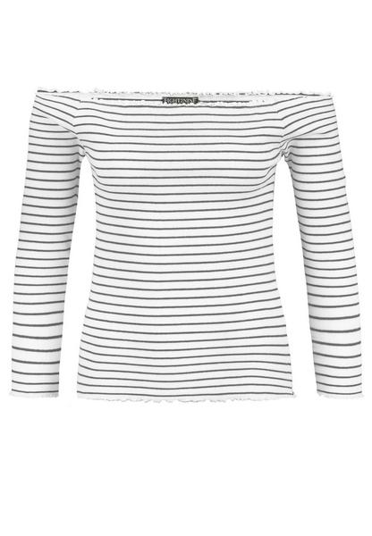 DOB Shirt,Carmenausschnitt, 3/4 Arm - 23200/white-