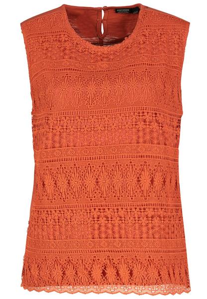 DOB TOP,Rundhals,Schlitz in hintere - 11300/amber