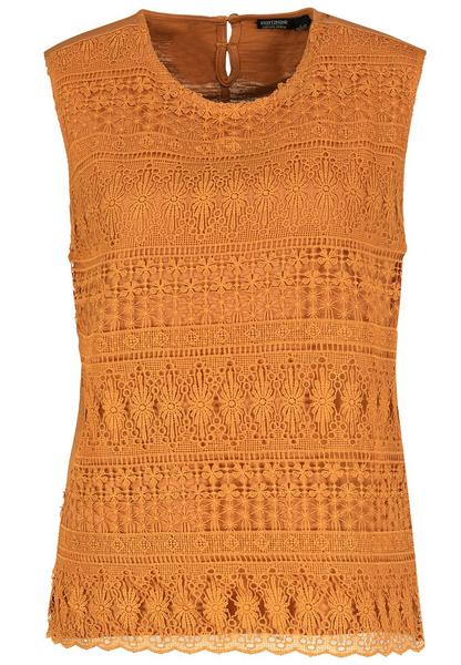 DOB TOP,Rundhals,Schlitz in hintere - 11400/saffro