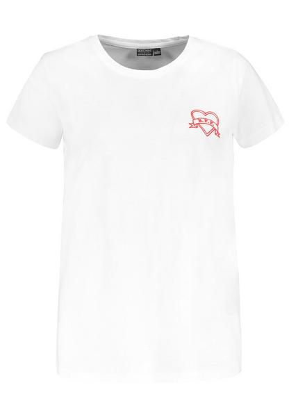 DOB Shirt,kurzarm,Rundhals mit Blen - 22000/white