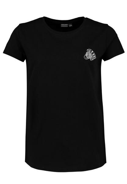 DOB Shirt,kurzarm,Rundhals mit Blen - 24000/black