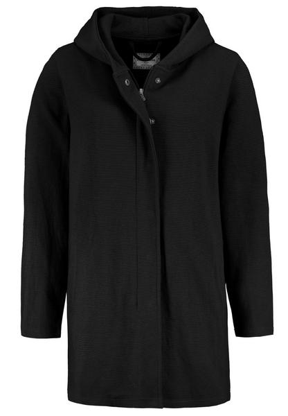 DOB Sweat Mantel, verdeckte Zipper - 24000/black